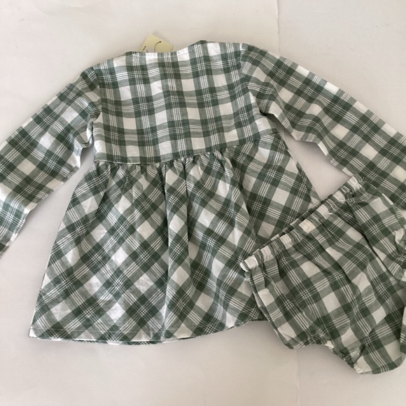 Vignette Girls Dress Romper Size 12-18M Lot of Two Dresses One Romper - Picture 3 of 16